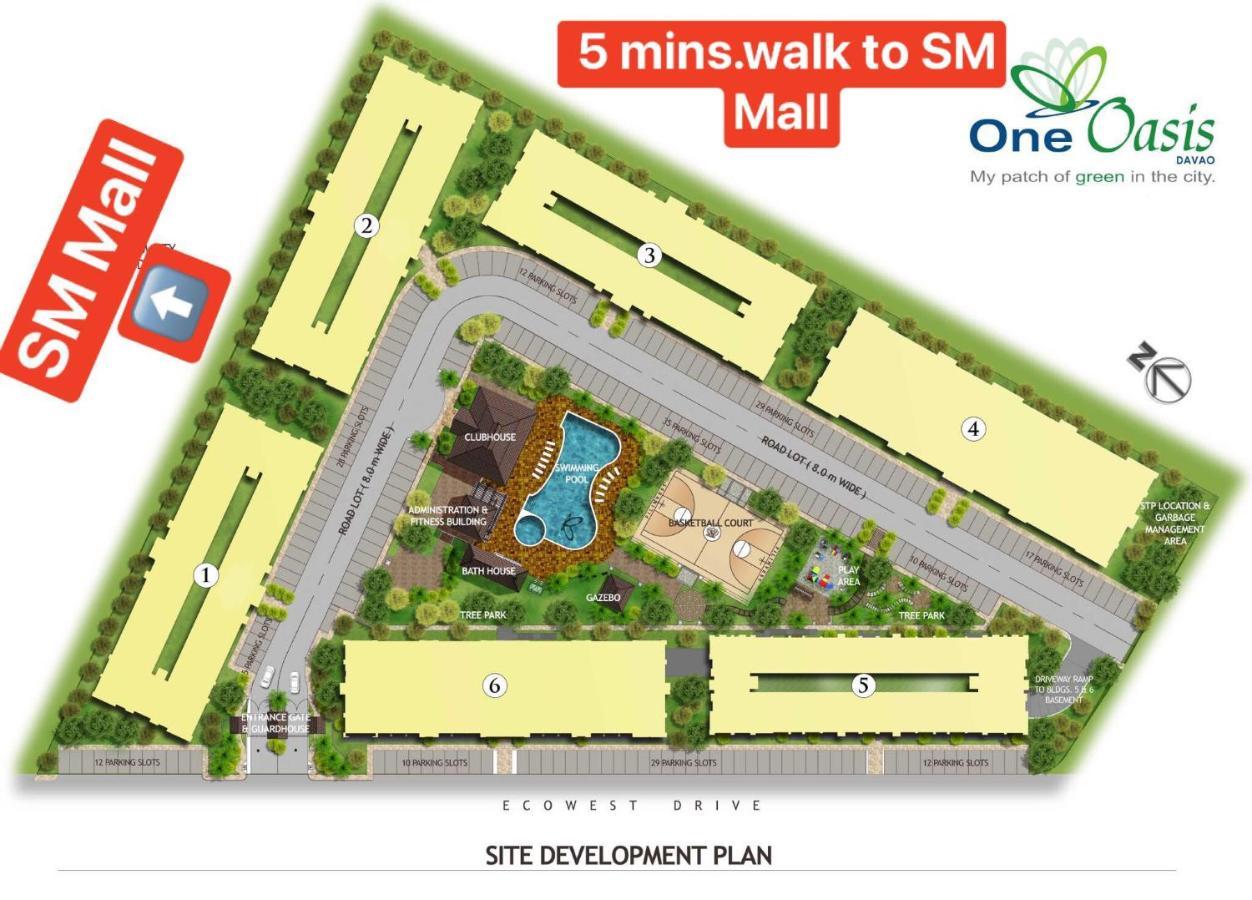 Davao 2Br One Oasis Beside Sm Mall-Wifi Εξωτερικό φωτογραφία